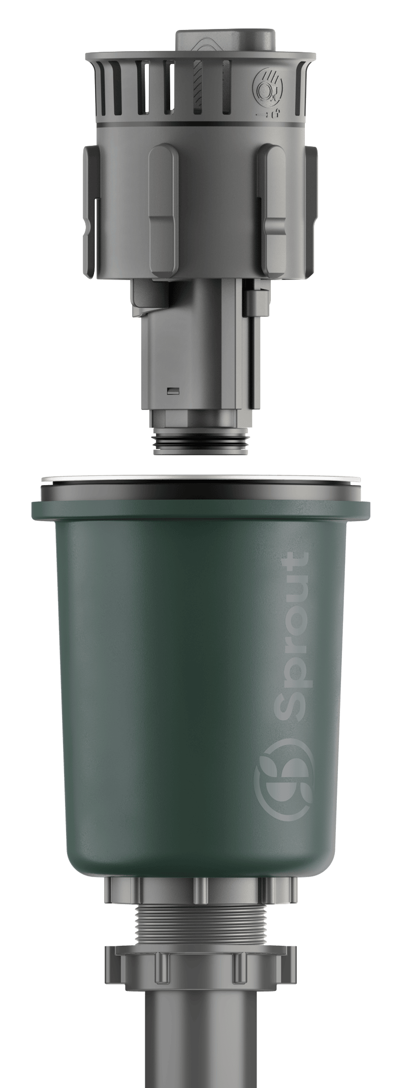 Sprout is the second line of defense, after responsibly disposing of food waste and grease - outside of the sink.